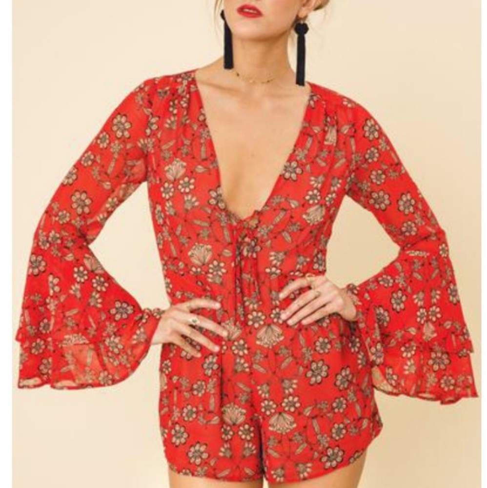 For Love and Lemons Pia Romper